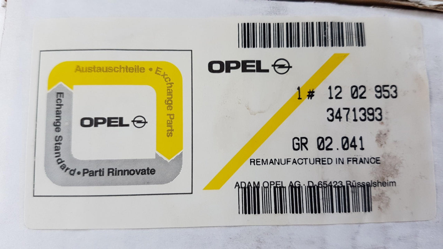 Original OE OPEL Anlasser 3471393