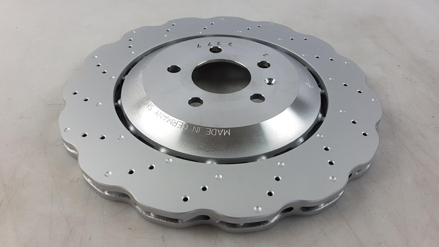 Original AUDI RS7 '14-'18 Bremsscheibe 1-St belüftet gelocht Hinten 4G8615601E