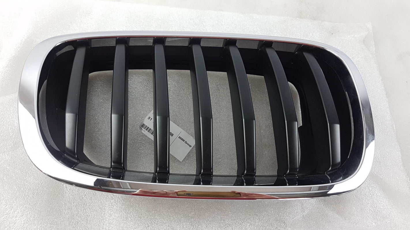 Original BMW X5 E70 X6 E71 Kühlergitter Ziergitter Frontgrill Rechts 51137157688