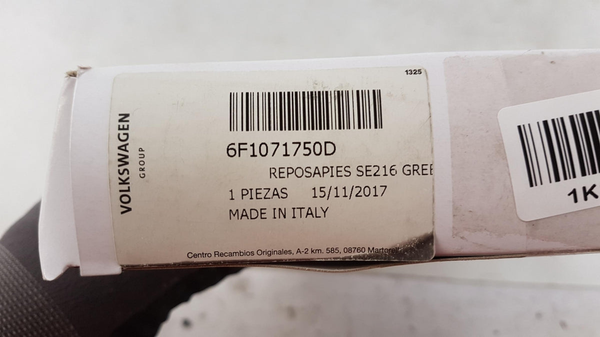 Original OE Volkswagen Fußstütze 6F1071750D