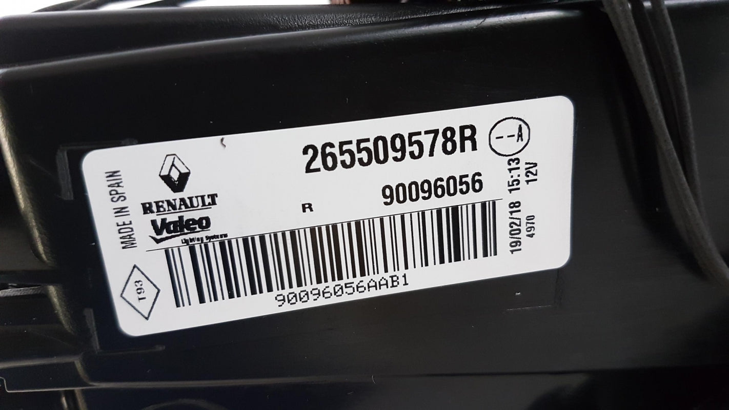 Original OE RENAULT Heckleuchte 265509578R