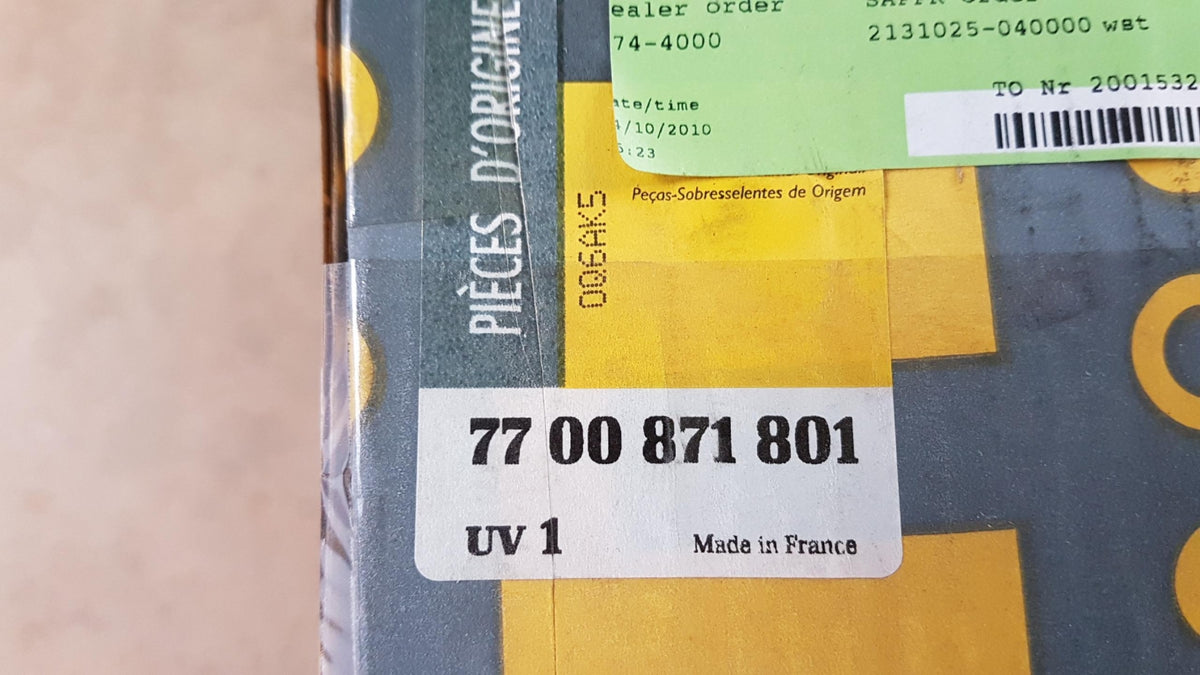 Original OE RENAULT Wasserpumpe 7700871801