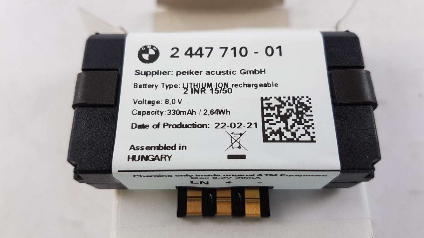Original BMW 1er 3er 4er 7er X1 X2 X3 X4 Batterie Akku Autotelefon 84102447710