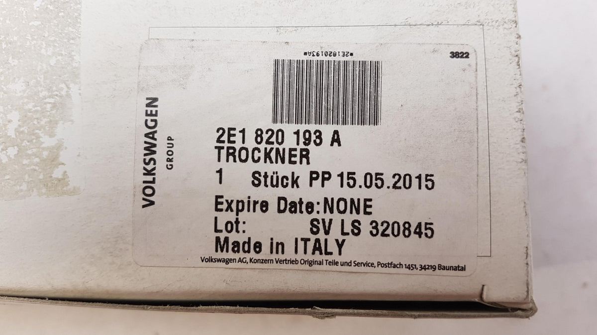 Original VW Crafter 2E 06-16 Klimaanlage Trockner 2E1820193A