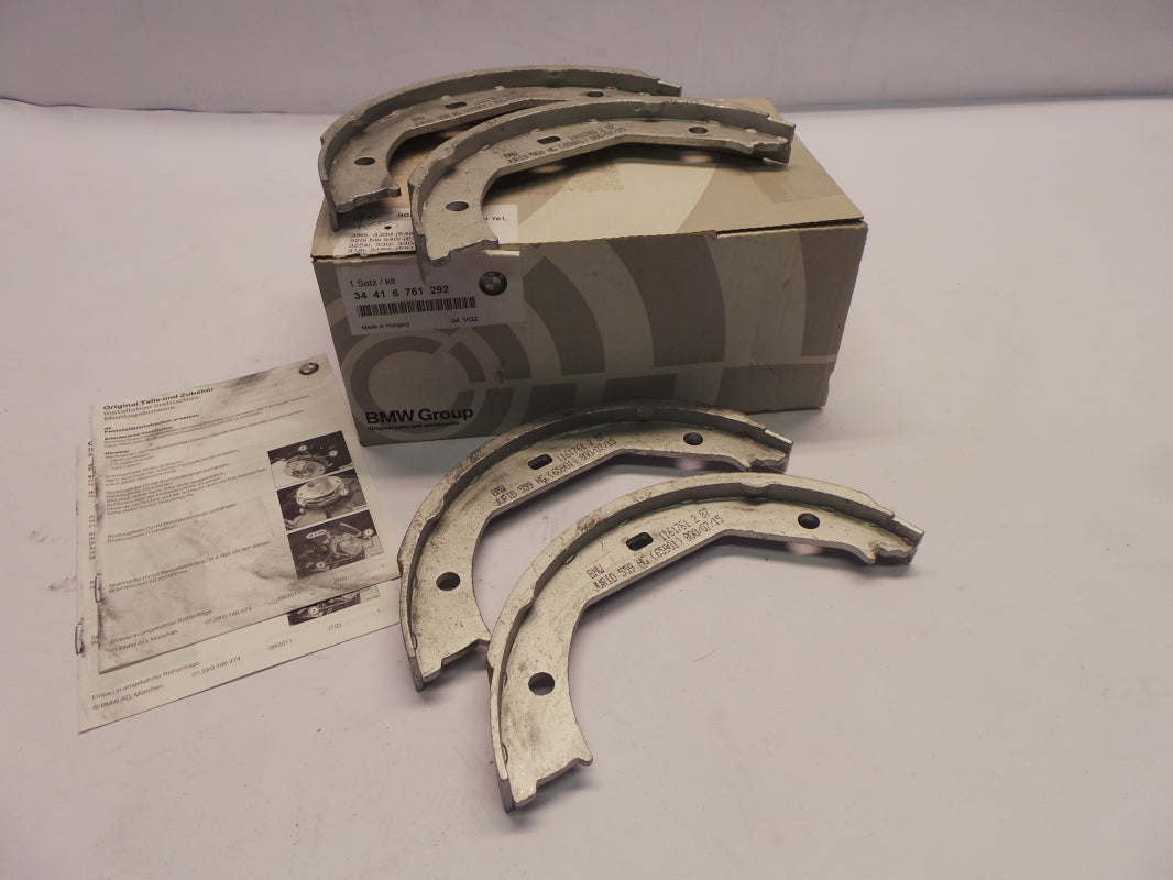 Original BMW 1'-5' X1 E84 Feststellbremse Bremsbackensatz 34416761292