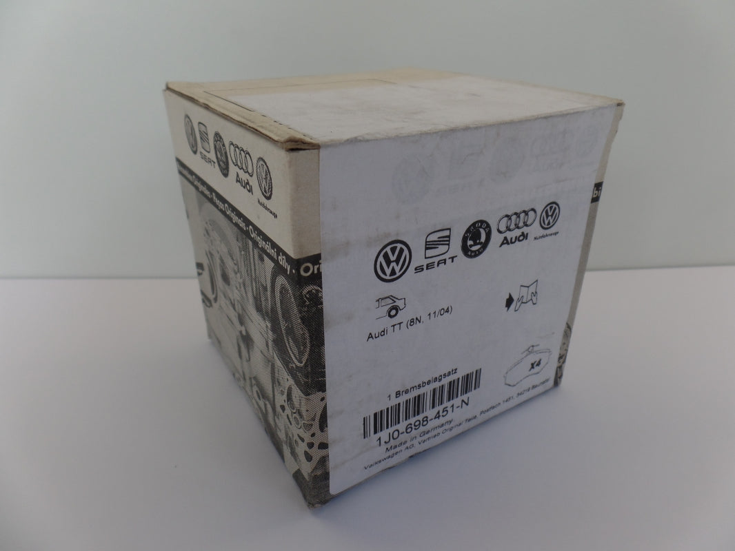 Original AUDI TT Bremsbeläge Bremsklötze 232X9mm hinten 1J0698451N