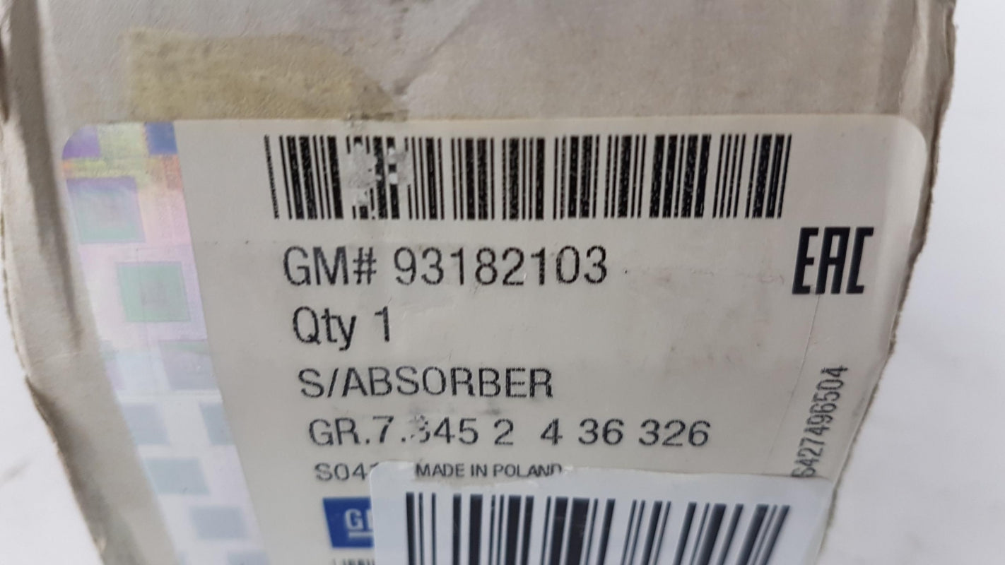 Original OE OPEL Stoßdämpfer 93182103