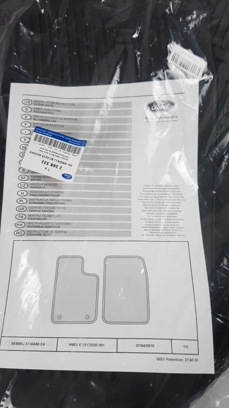 Original OE FORD Fußmattensatz 2268332