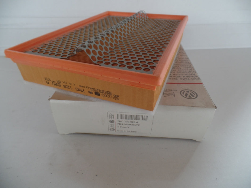 Original VW Sharan SEAT Alhambra '96-'00 Motor Luftfiltereinsatz 7M0129620A