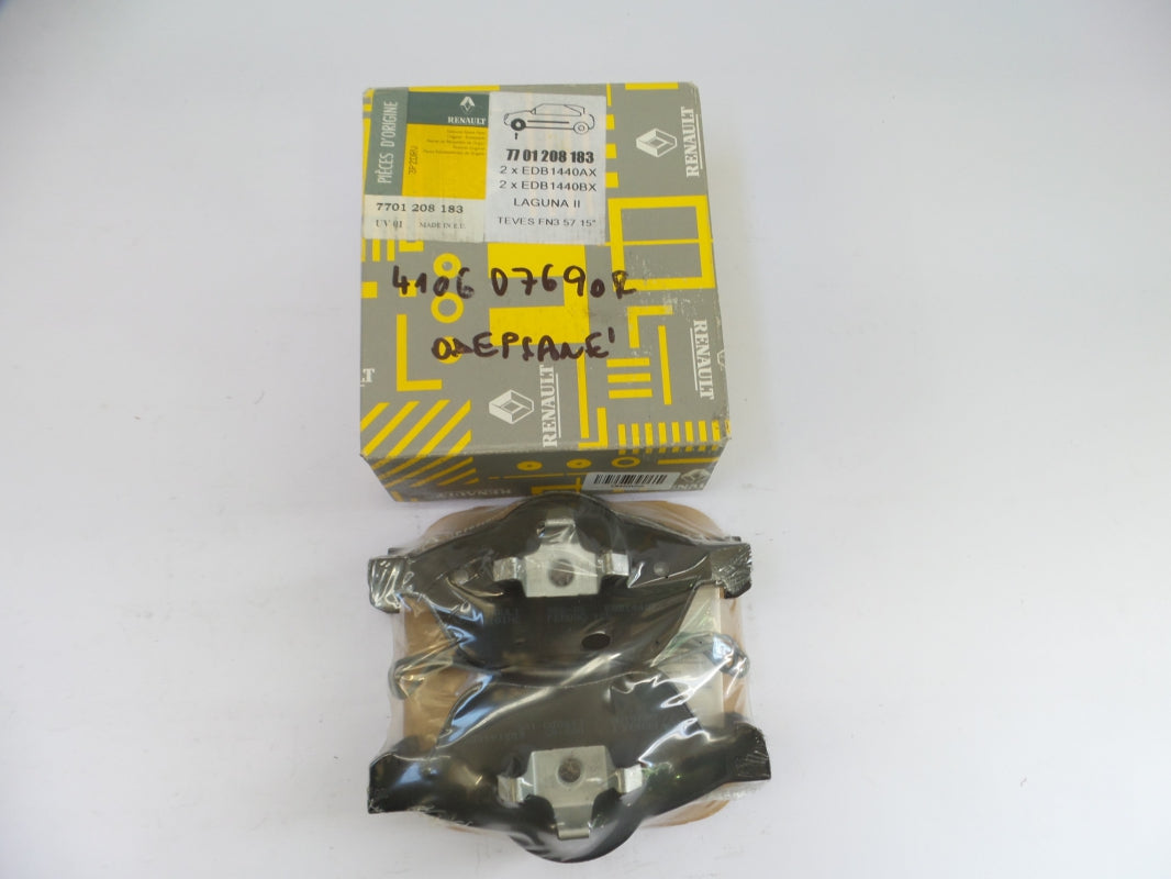 Original RENAULT Laguna II Bremsbeläge Bremsklötze vorne 7701208183