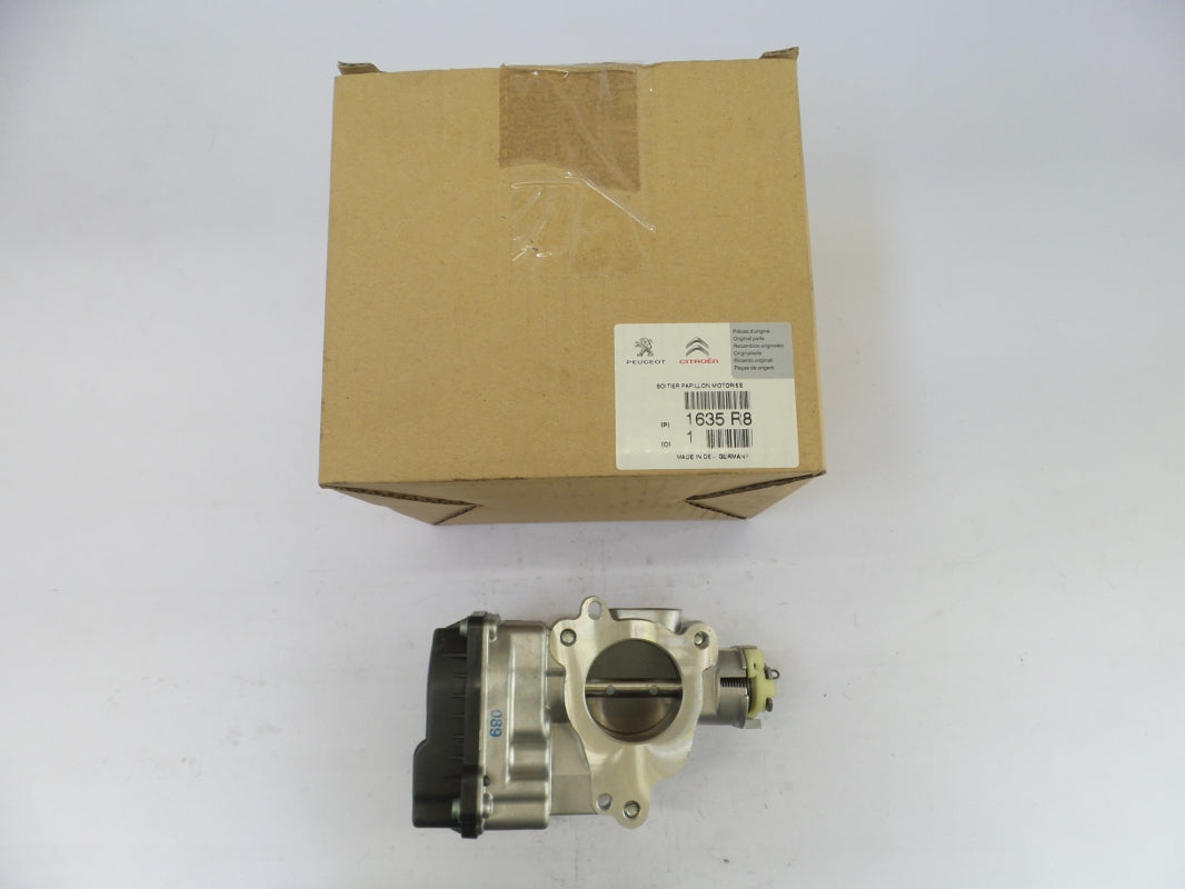 Original PEUGEOT 1007 206 Bipper CITROEN C2 C3 1.4i Drosselklappenstutzen 1635R8