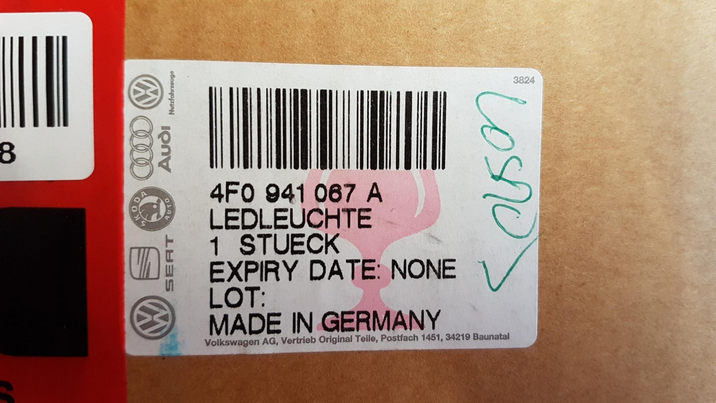 Original AUDI A6 S6 '05-'11 LED-Tagfahrleuchte links 4F0941067A
