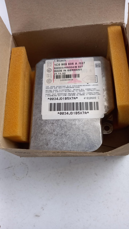 Original OE Volkswagen Airbag Steuergerät 1C0909605A027