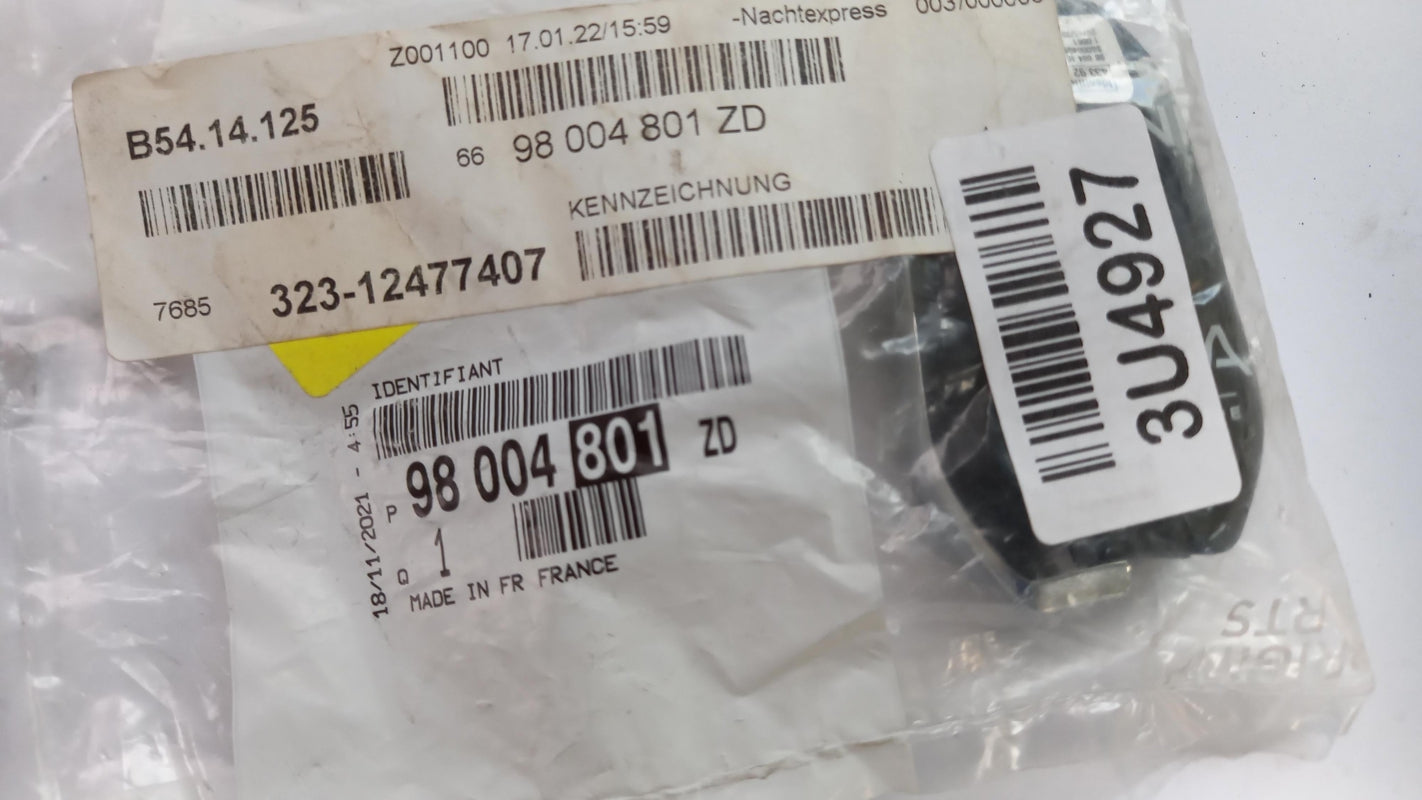 Original OE Peugeot Funkfernbedienung 98004801ZD