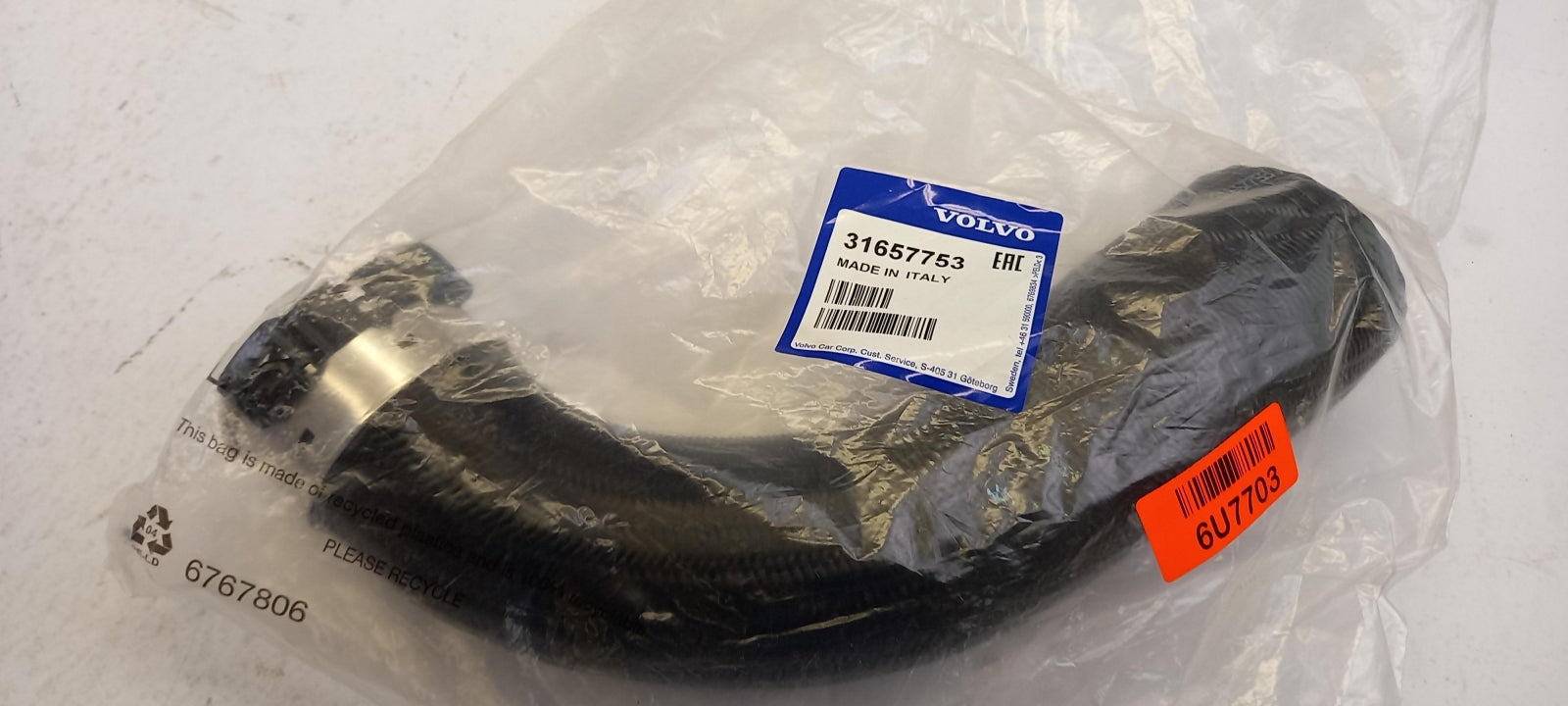 Original VOLVO V40 2.0 D Ladeluftschlauch 31657753