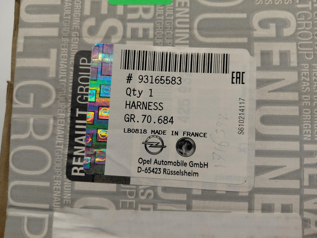 Original OE OPEL Anhängerkupplung Elektrosatz 93165583