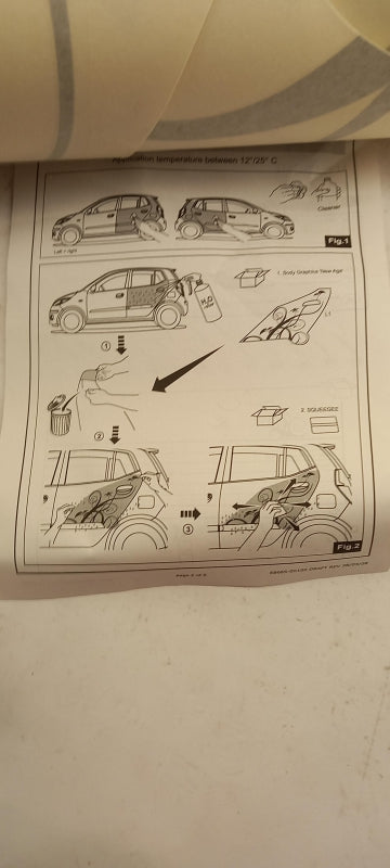 Original OE HYUNDAI/KIA Dekorfolie E86650X100