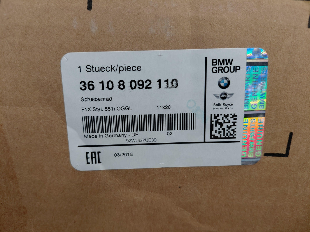 Original OE BMW Felge 36108092110