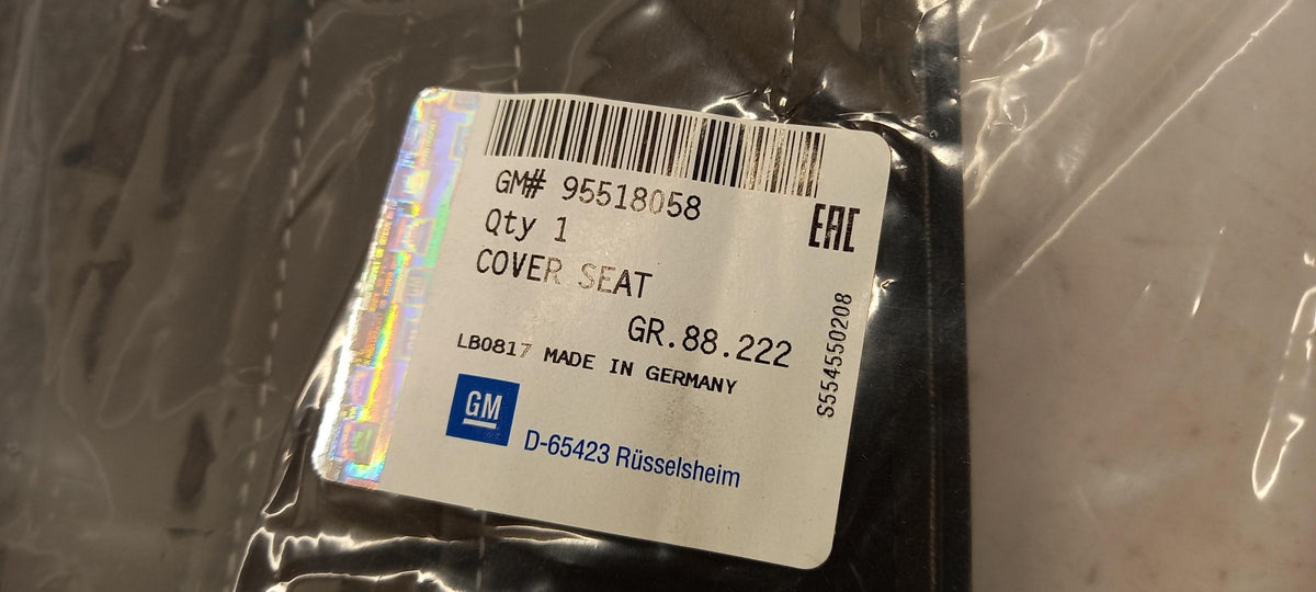 Original OE OPEL Sitzbezug 95518058