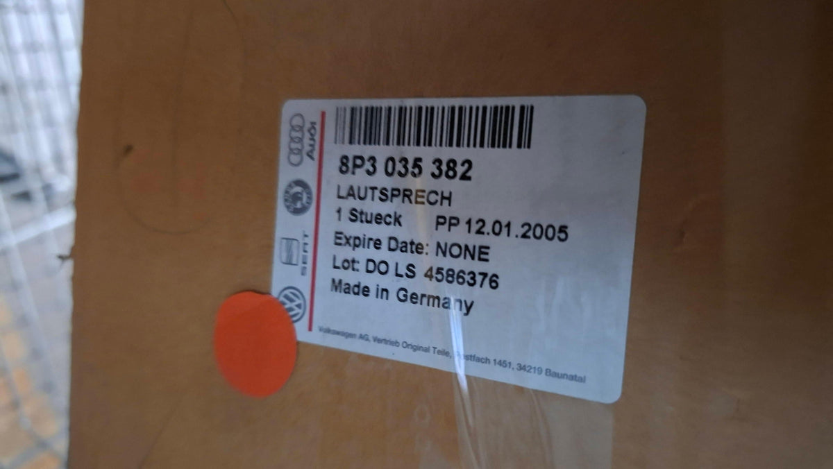 Original OE Volkswagen Lautsprecher 8P3035382