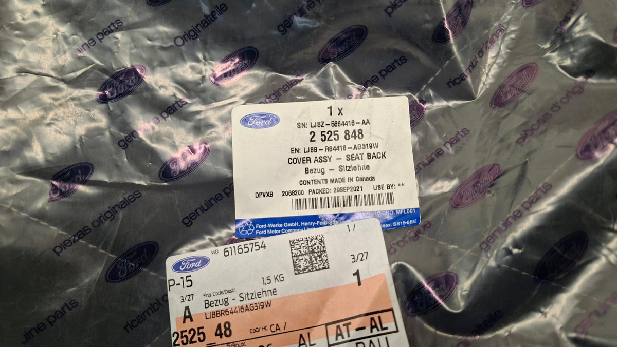 Original OE FORD Sitzbezug 2525848