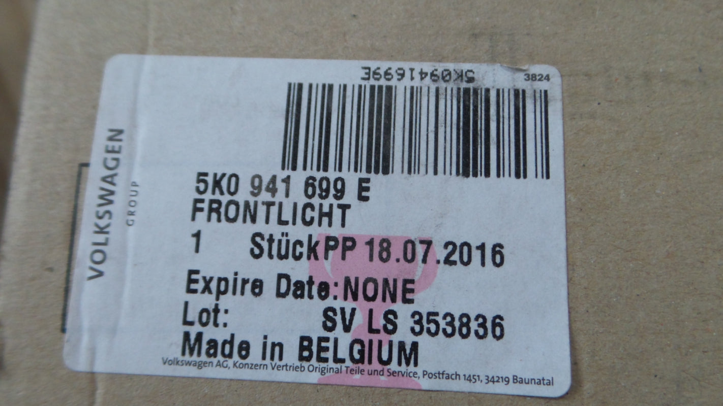 Original VW Golf GTI GTD Jetta GLi Halogen Nebelscheinwerfer links 5K0941699E