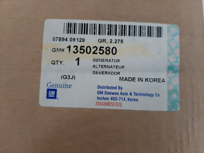 Original CHEVROLET Cruze (J300) Lichtmaschine Generator 140A  2.0 CDTi 13502580