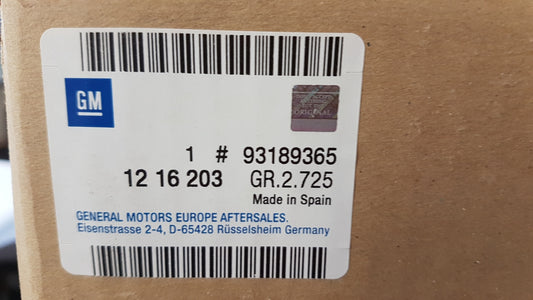 Original OPEL Corsa D S07 '06-'14 Scheinwerfer Links Halogen 93189365