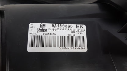 Original OPEL Corsa D S07 '06-'14 Scheinwerfer Links Halogen 93189365