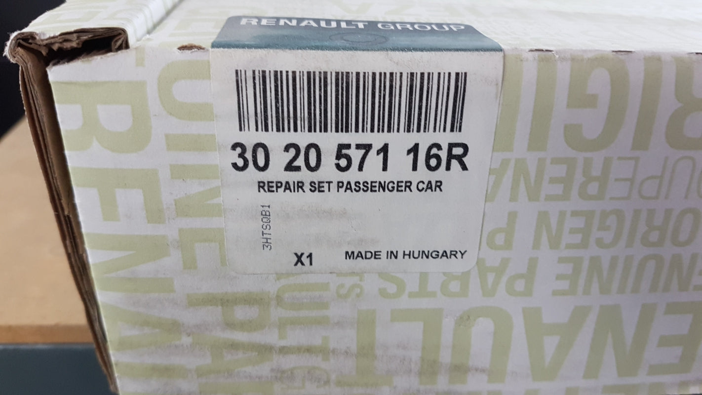 Original OE RENAULT Kupplungssatz 302057116R