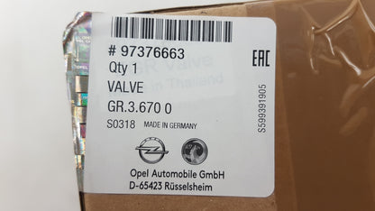 Original OPEL Astra-H Corsa-D Meriva-A Zafira-B 1.7 CDTi AGR-Ventil EGR 97376663