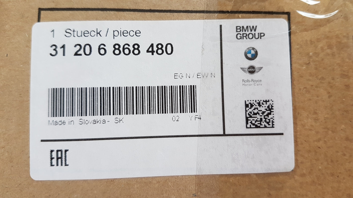 Original BMW 5 F07 F10 6' F06 F12 7' F01 F02 Radnabe mit Lager Vorne 31206868480