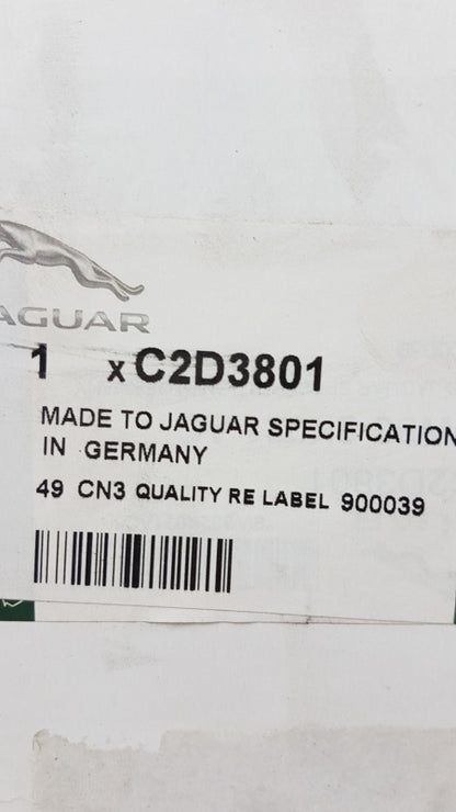 Original OE JAGUAR Bremsbeläge C2D3801