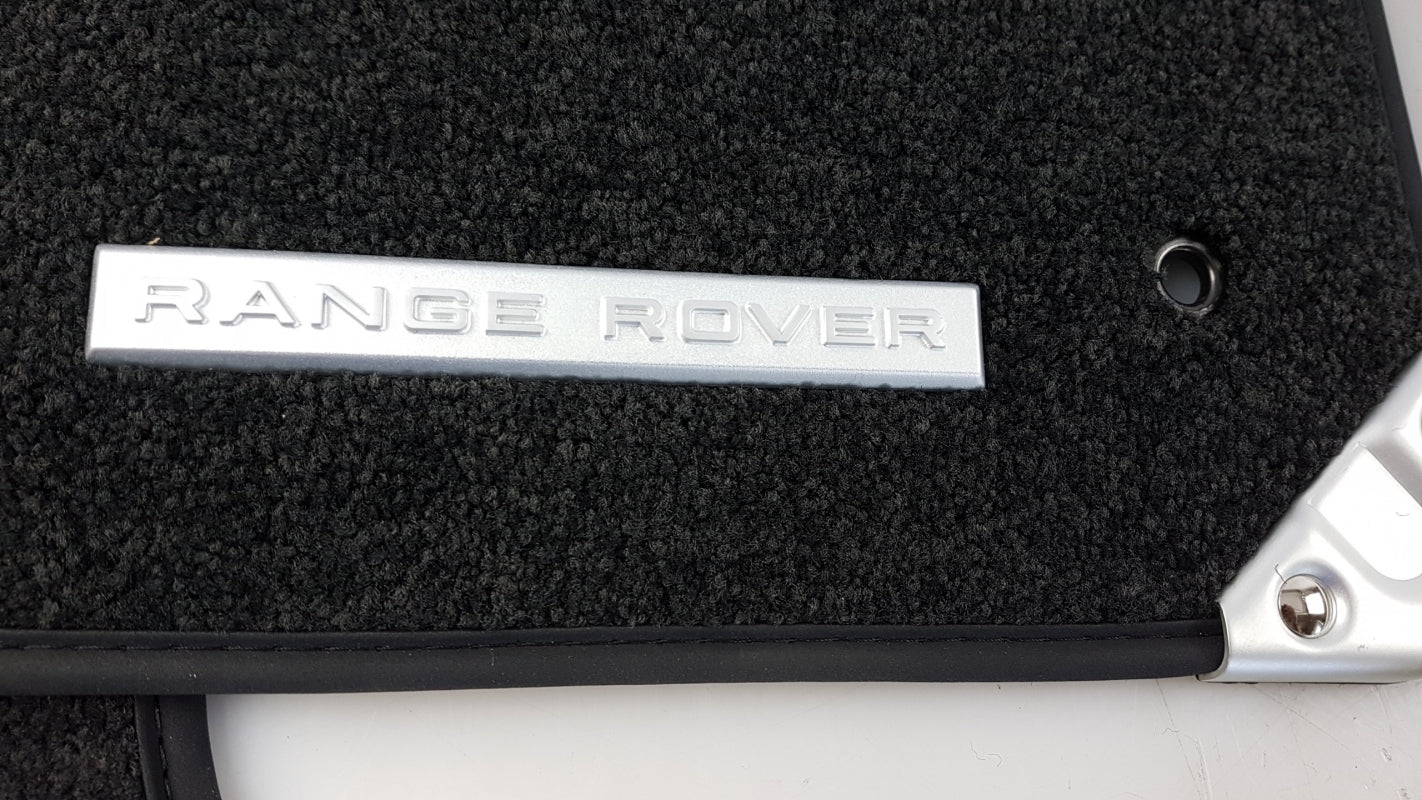 Original RANGE ROVER (L322) Fußmattensatz Schwartz (4 Stück) EAH500290PVA