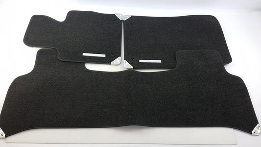 Original RANGE ROVER (L322) Fußmattensatz Schwartz (4 Stück) EAH500290PVA