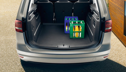 Original VW Sharan 5-sitzig '10- Kofferraummatte schwarz 7N0061160