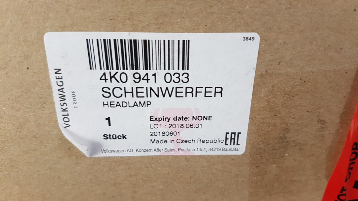 Original AUDI A6 V (2019-) Frontscheinwerfer Scheinwerfer Links 4K0941033
