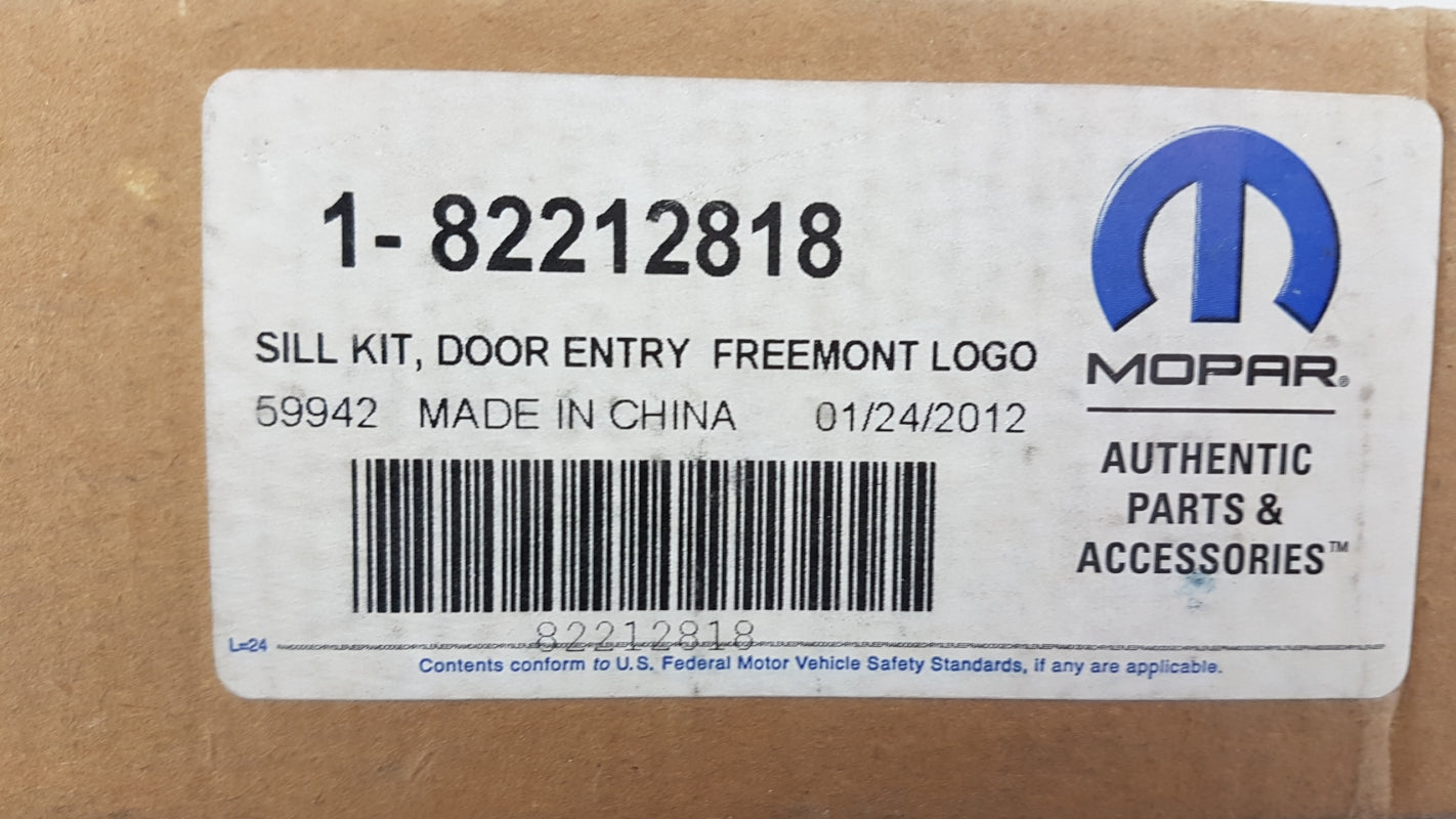 Original FIAT Freemont Einstigleisten 4-teilig Edelstahl K82212818