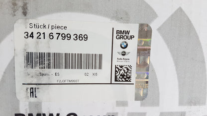 Original BMW 2' F45 X1 X2 MINI F54 F60 Bremsscheibe belüftet Hinten 34216799369
