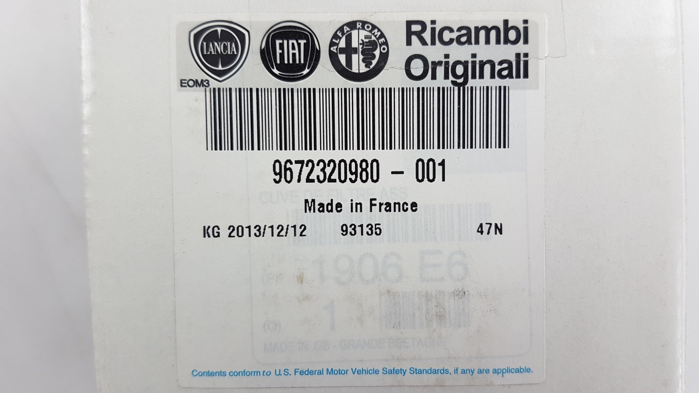 Original OE FIAT Kraftstofffilter 9672320980