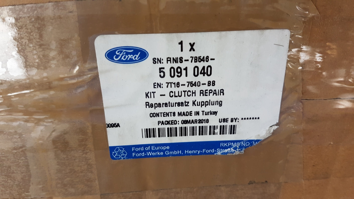 Original FORD Transit Connect TC7 2002-2013 Kupplungssatz 5091040