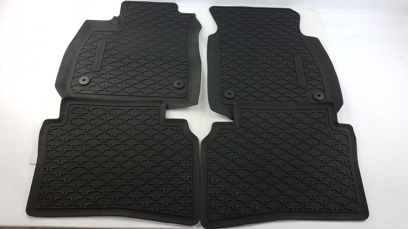 Original OPEL Insignia-B Gummi Fußmattensatz (4 Stück) Schwarz 39113289