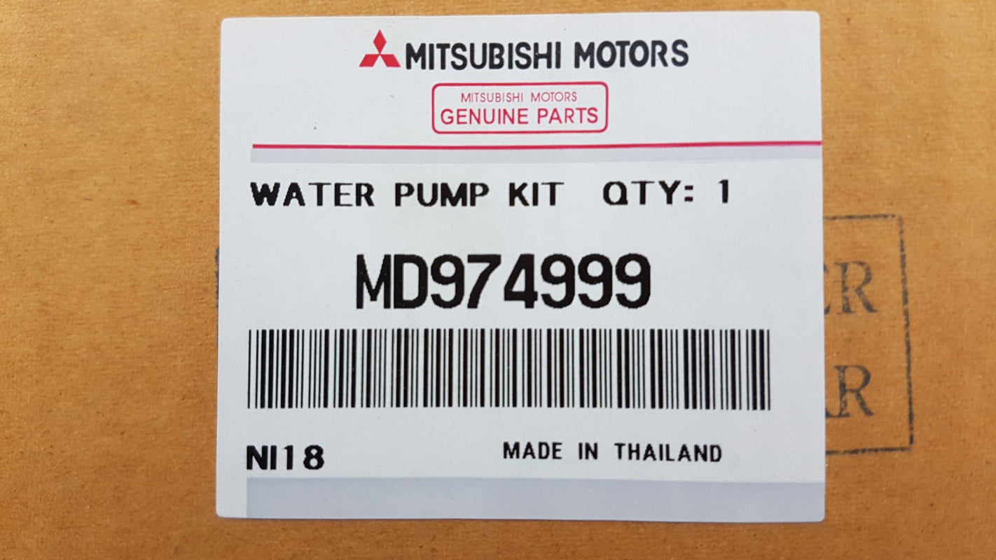 Original MITSUBISHI L200 L400 Pajero Montero 2.5TD Wasserpumpe MD974999