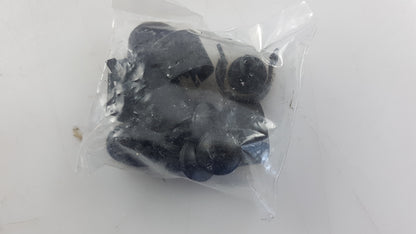 Original VW Touareg I '02-'07 Schmutzfängersatz 2-stück hinten 7L0075101A