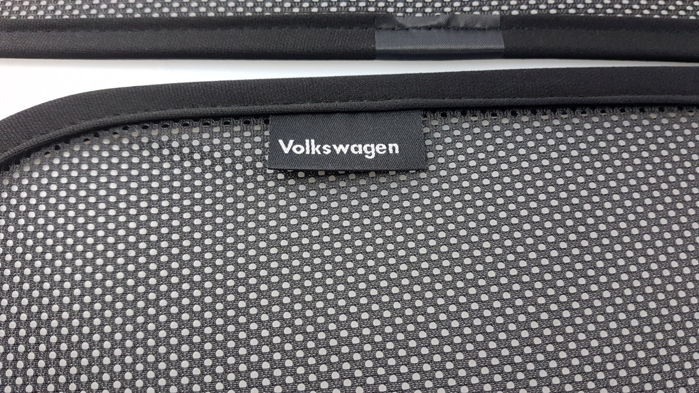 Original VW Golf VI Sonnenschutz 2-stück hinten Türscheibe 5K4064363