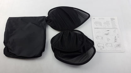 Original VW Golf VI Sonnenschutz 2-stück hinten Türscheibe 5K4064363