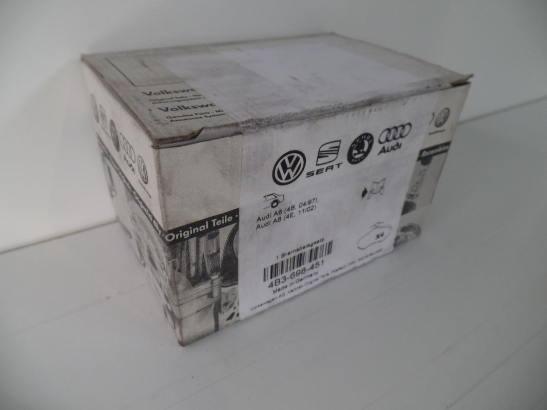 Original OE Volkswagen Bremsbeläge 4B3698451
