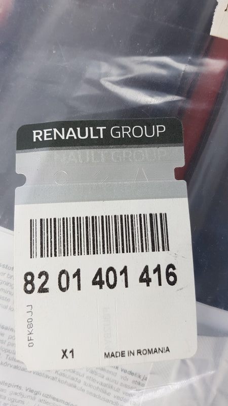 Original DACIA Sandero II Türzierleisten Satz (4 Stück) Schwarz 8201401416