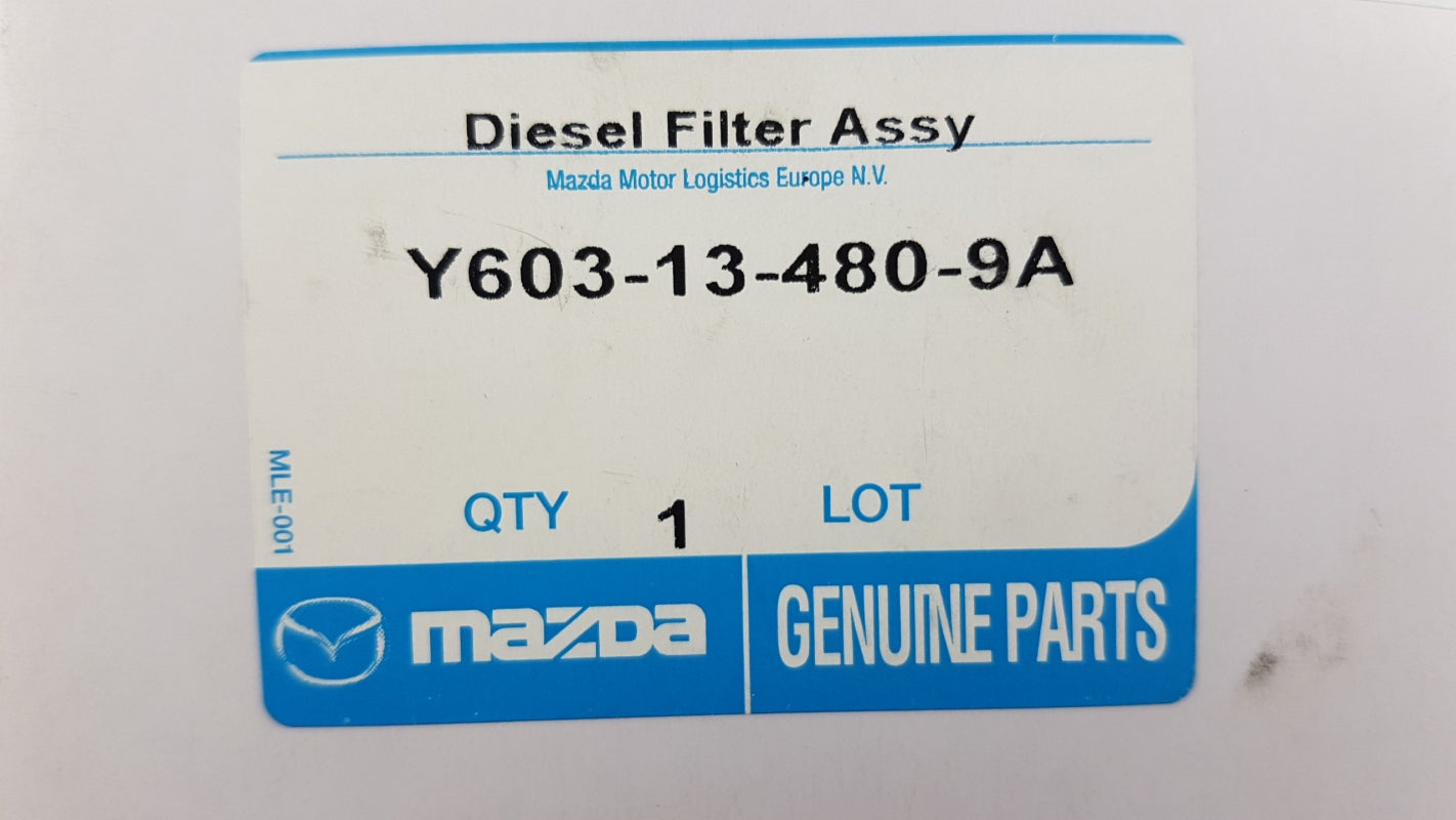 Original MAZDA 2 3 (BL) Kraftstofffilter Y603134809A
