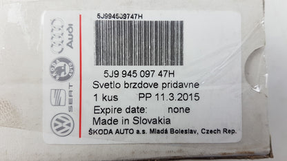 Original OE Volkswagen Zusatzbremsleuchte 5J994509747H